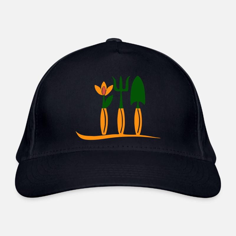 Ich liebe den Garten! Bio-Baseballkappe