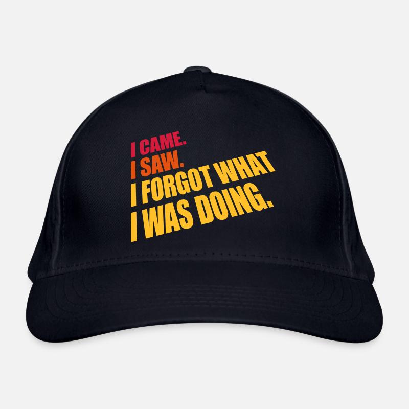 I came saw forget Bio-Baseballkappe