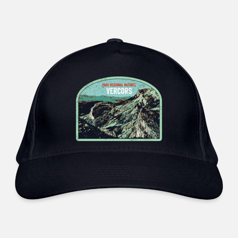 Illustration originale Parc Régional Vercors Casquette classique bio