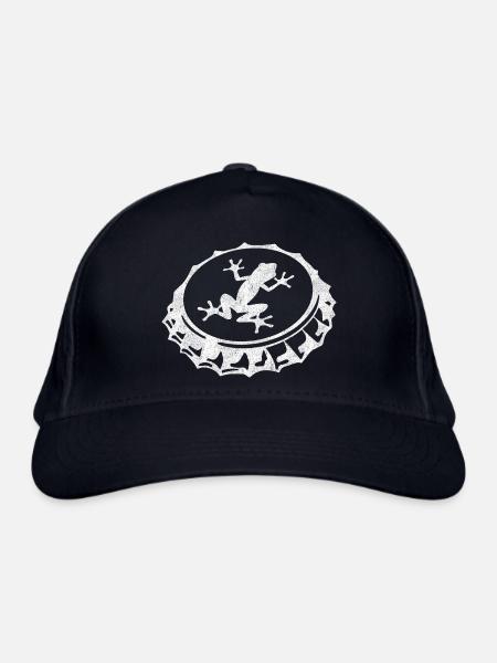 Frosch - Bio-Baseballkappe - Navy