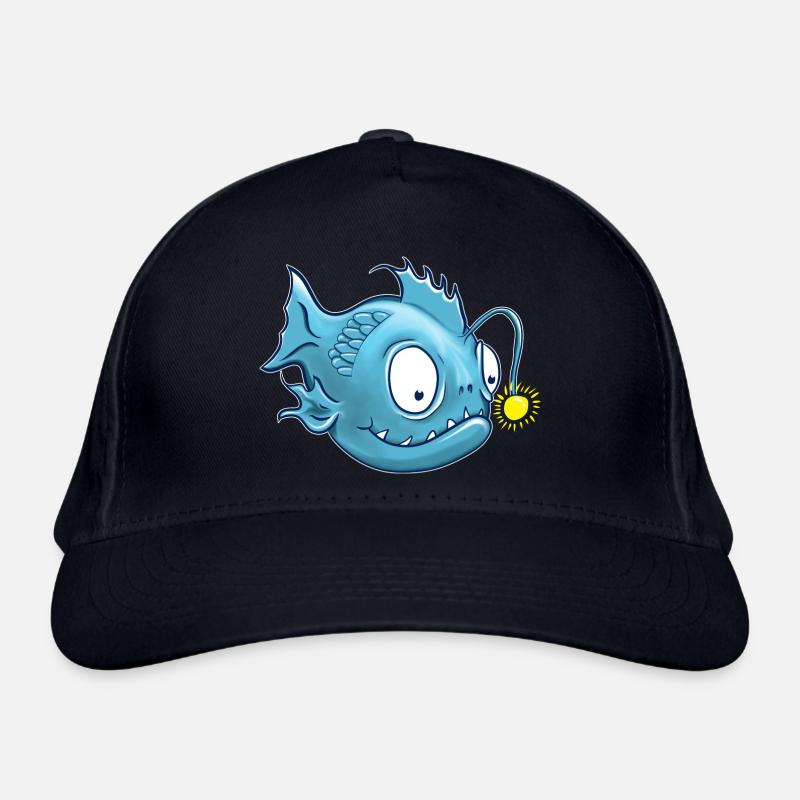 Lanternfish or frogfish Organic Baseball Cap