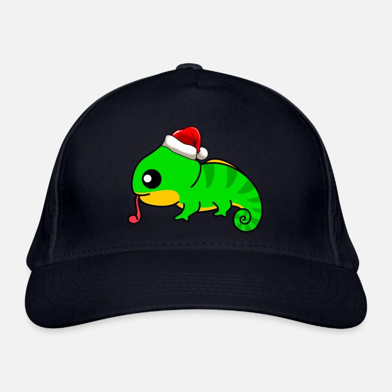 Caméléon Comic Christmas Casquette classique bio