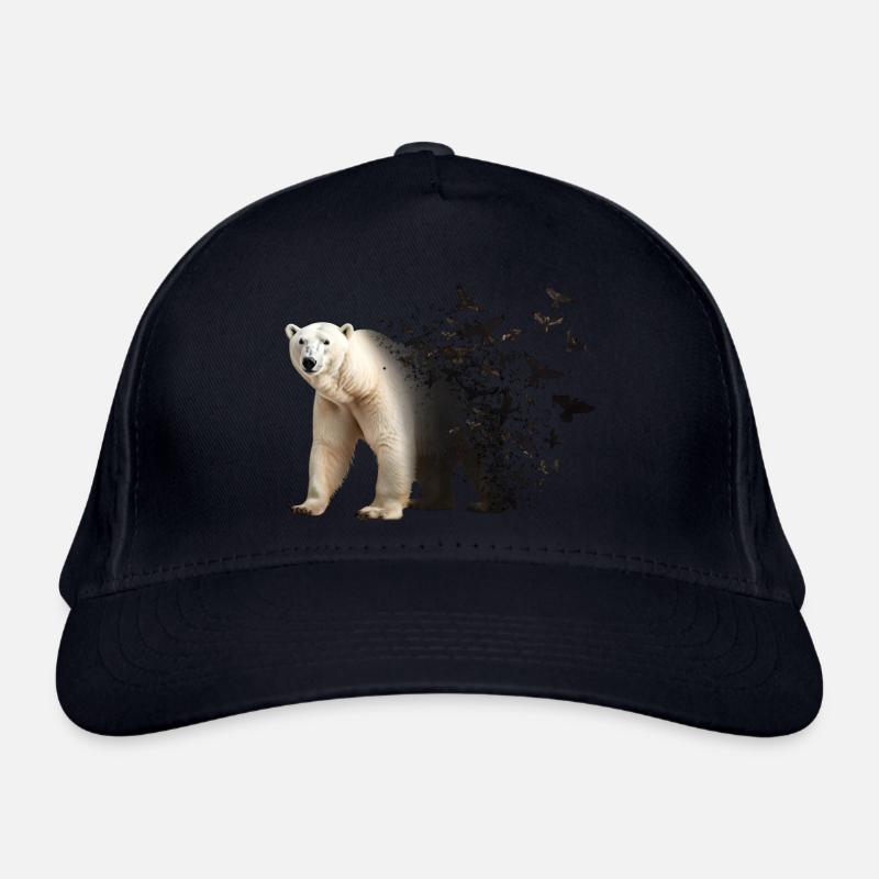 Eisbär Bio-Baseballkappe