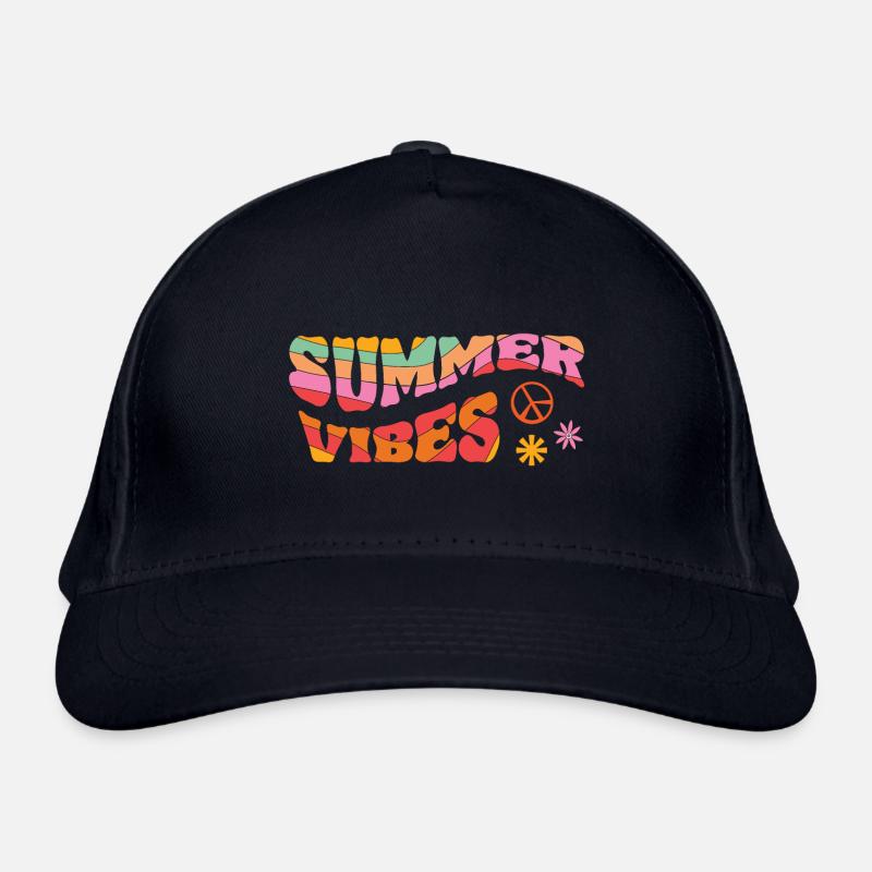 summer vibes Bio-Baseballkappe