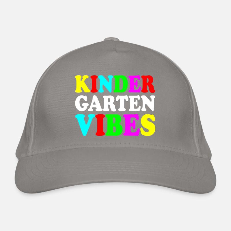 kindergarten vibes Casquette classique bio