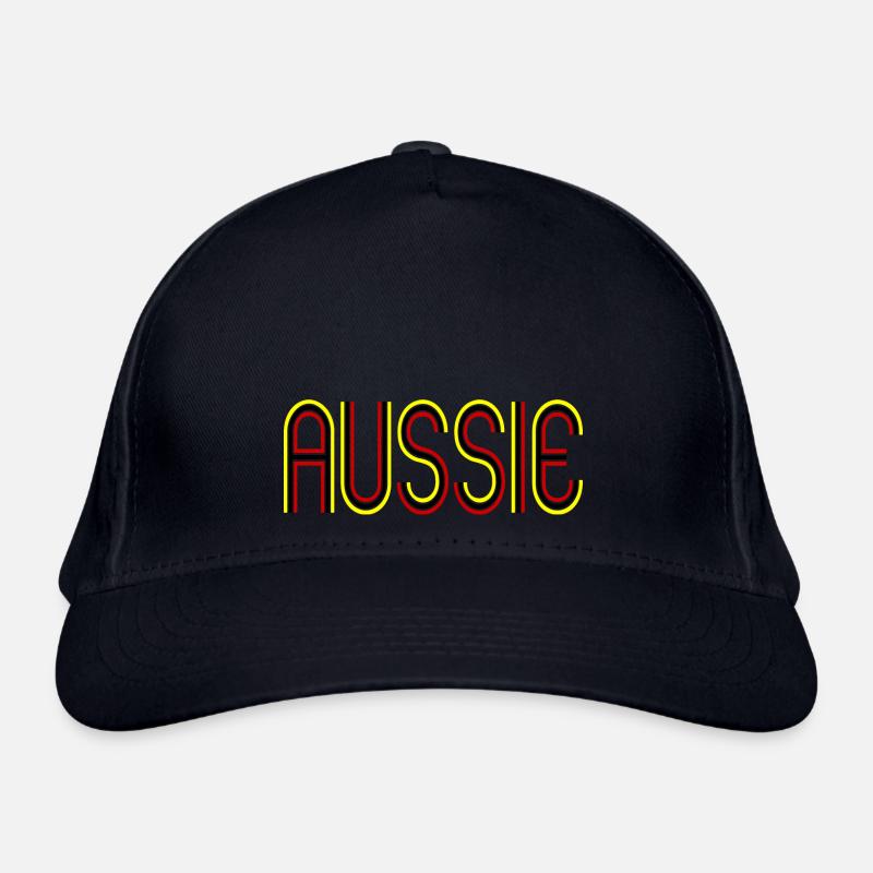 Aussie Aboriginal Flag Organic Baseball Cap