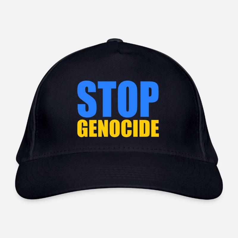 Stop genocide Organic Baseball Cap