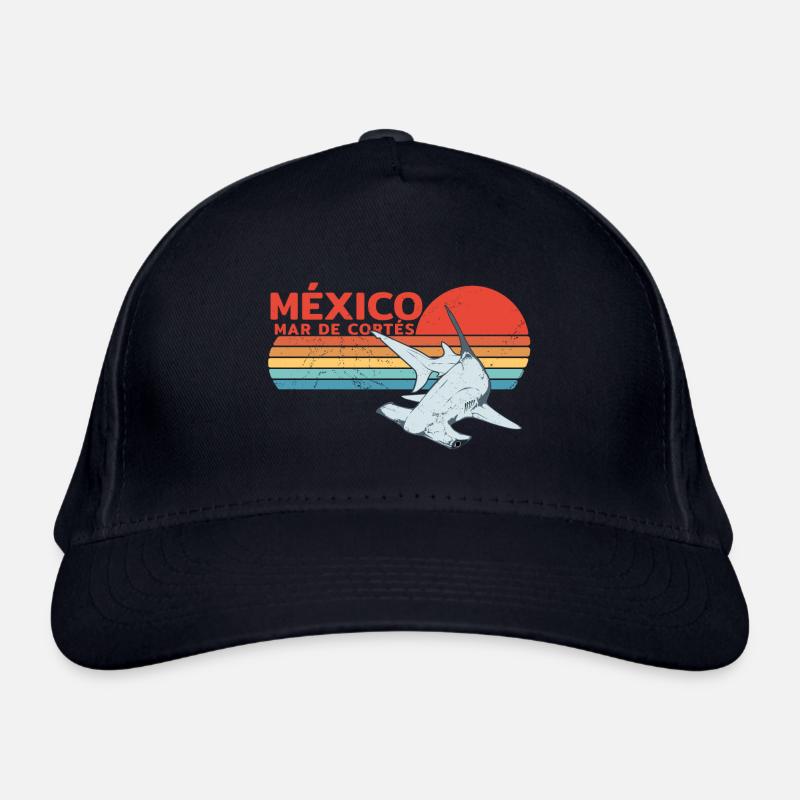Hammerhai Mexiko Bio-Baseballkappe