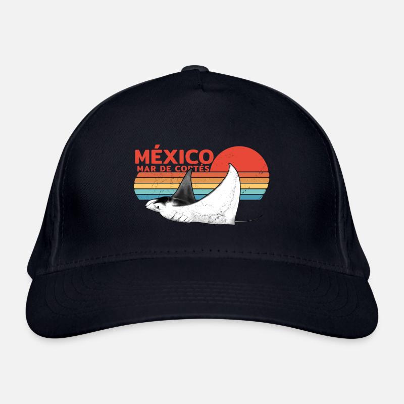 Mexiko Mantarochen - Bio-Baseballkappe - Navy