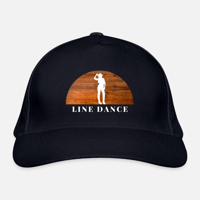 Line Dance - Bio-Baseballkappe - Navy
