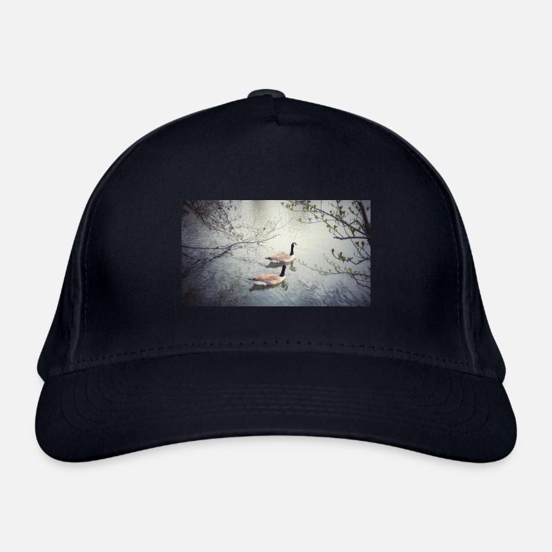 Couple de grands oiseaux Casquette classique bio
