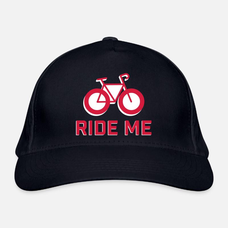 RIDE ME -Request for cycling Organic Baseball Cap