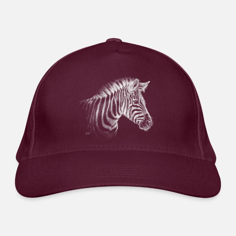 Bronko55 No.54 – Zèbre Casquette classique bio