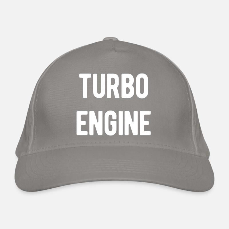 Turbo Engine Organic Baseball Cap