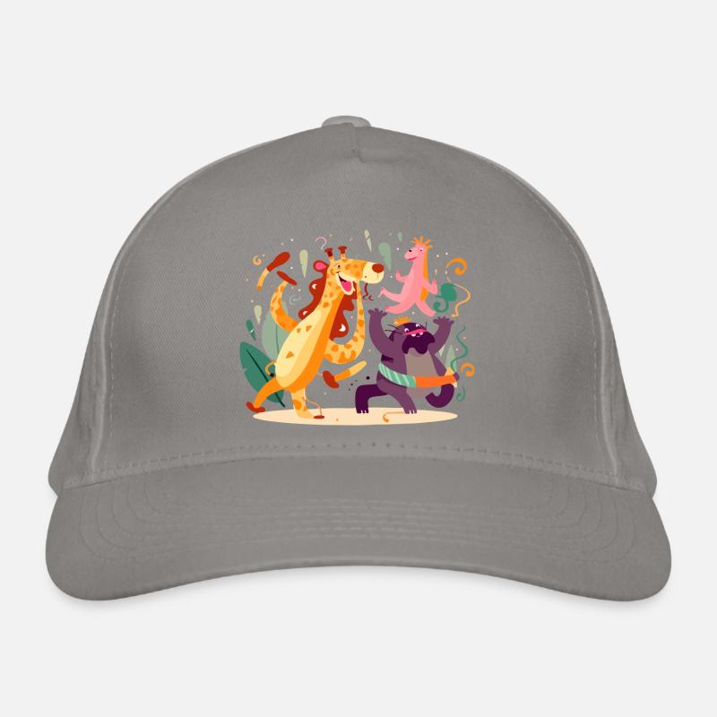 Animals in celebration n°2 Organic Baseball Cap