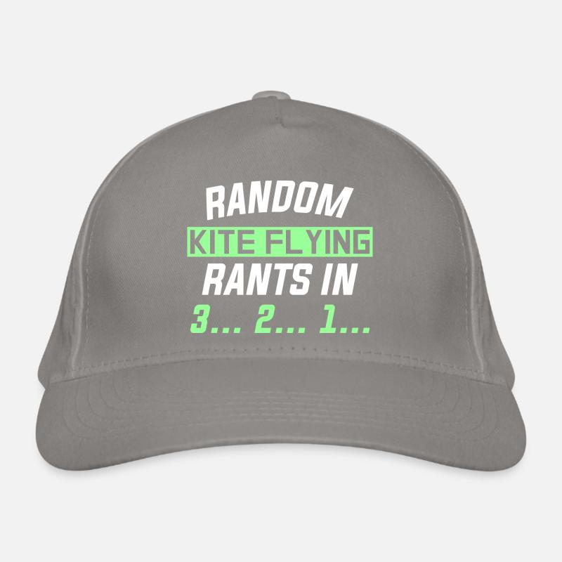 RANDOM KITE FLYING RANTS EN 3... 2... 1... Casquette classique bio