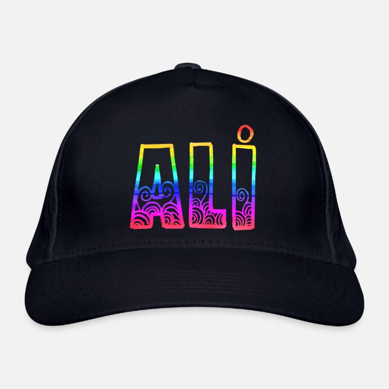 Ali R's Rainbow Organic Baseball Cap