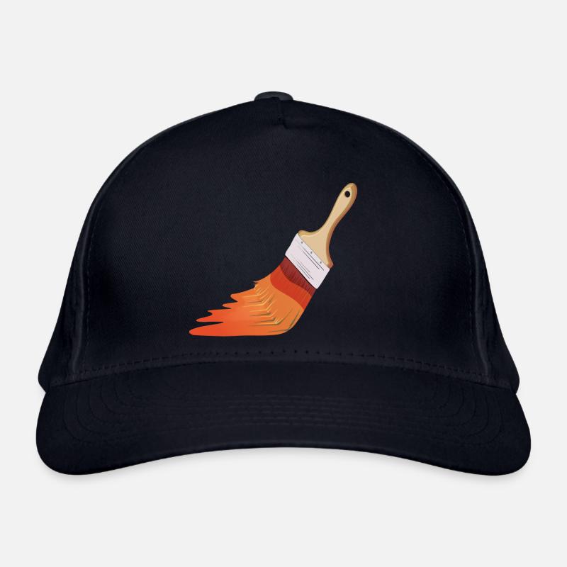 Painter Brushes Organic Baseball Cap