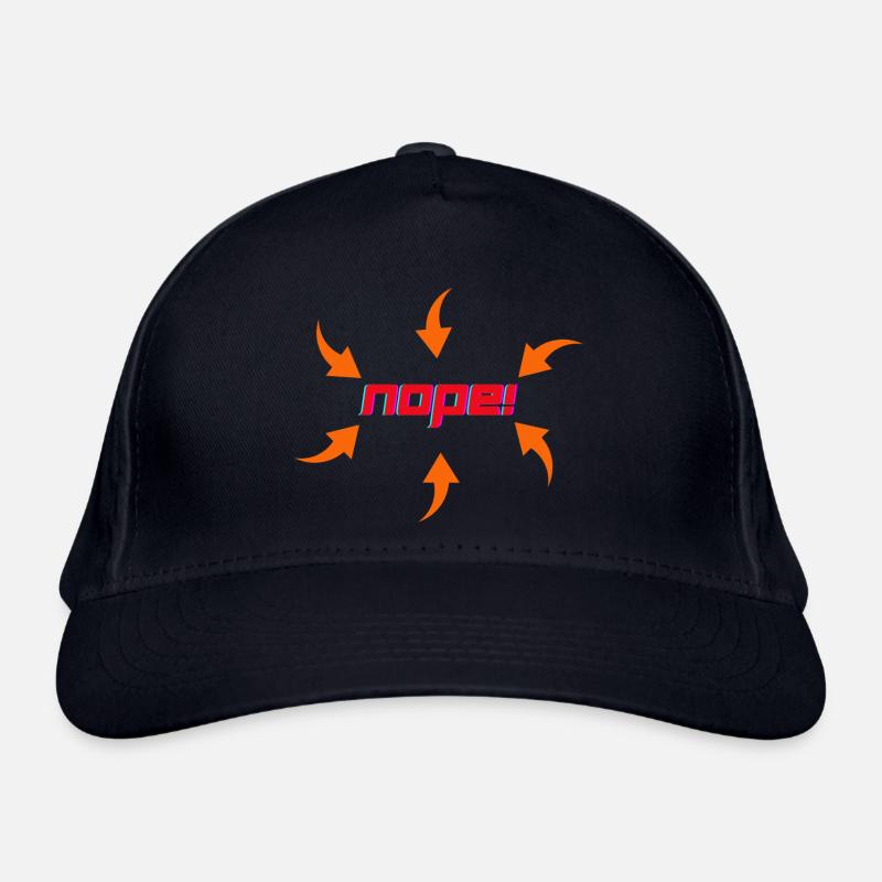 NOPE! Bio-Baseballkappe