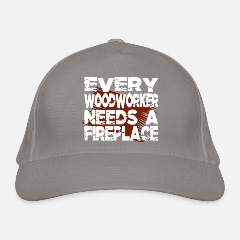 cool cabinetmaker gift idea Bio-Baseballkappe