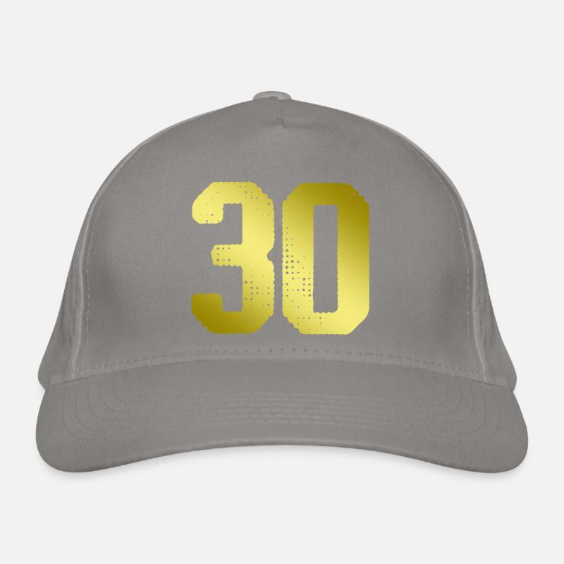 Maillot 30 Numéro Casquette classique bio