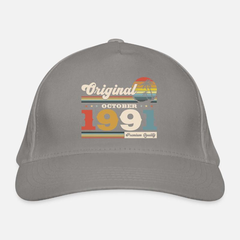 33rd Birthday Legend October 1991 Volume 91 Organic Baseball Cap