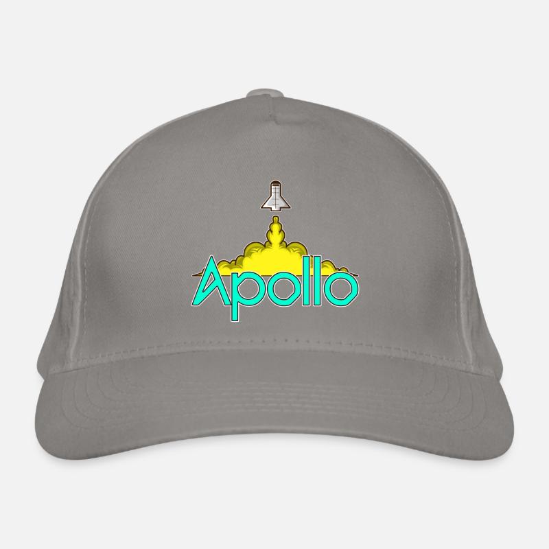 Apollo – lancement d’une fusée dans l’espace Casquette classique bio