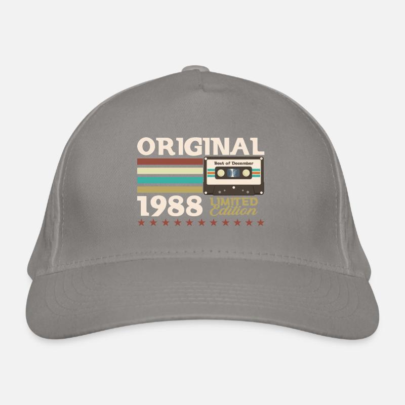 Cassette 35e anniversaire décembre 1988 Casquette classique bio