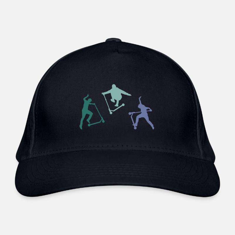 scooter roller e-scooter stuntscooter skatepark Casquette classique bio