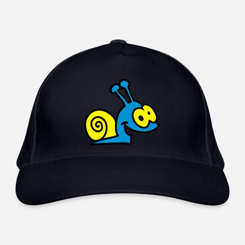 escargot drôle - 3 Casquette classique bio