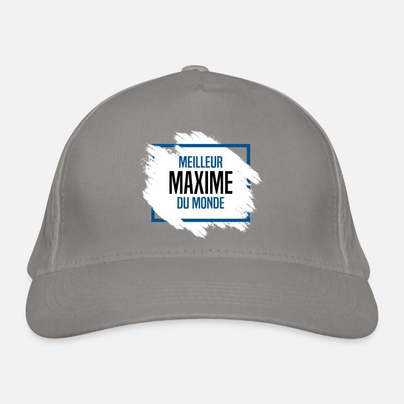 Maxime Casquette classique bio