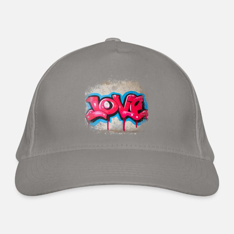 Amour graffiti Casquette classique bio