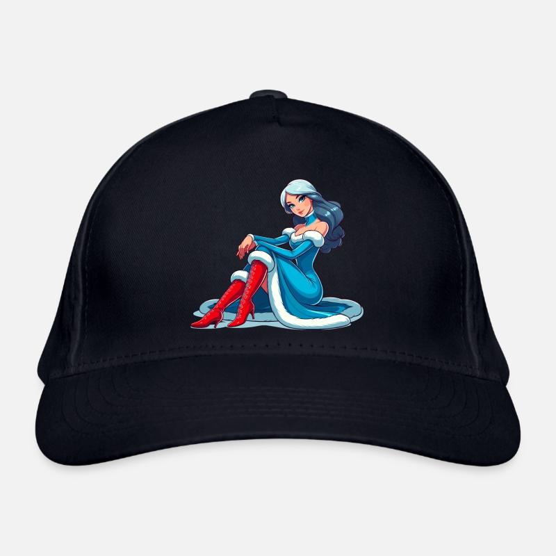 Ded Moroz Snegurotschka russischer Weihnachtsmann Bio-Baseballkappe