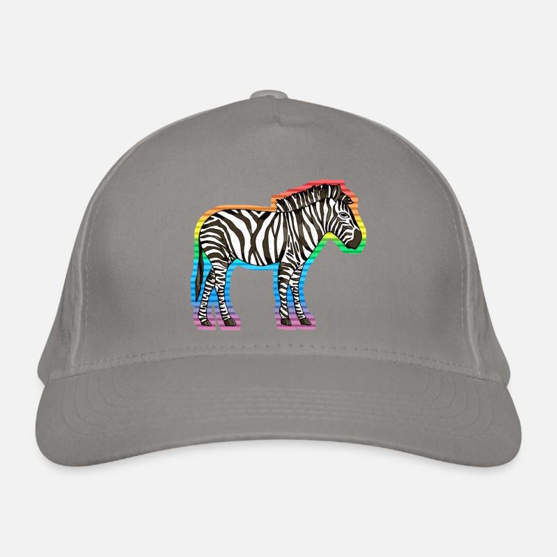 Zebra Organic Baseball Cap