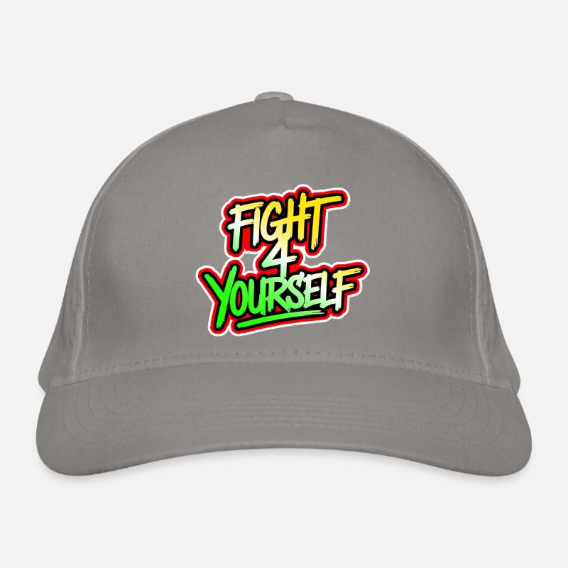 Combattez-vous à 4 vous-même Casquette classique bio