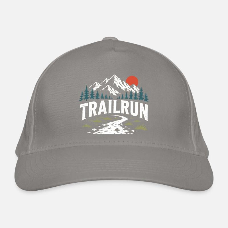 Course sur sentier Casquette classique bio