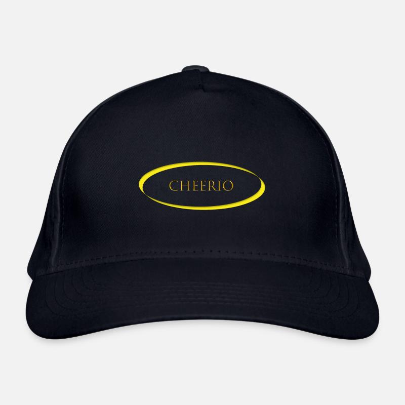 cheerio be cheerful Organic Baseball Cap