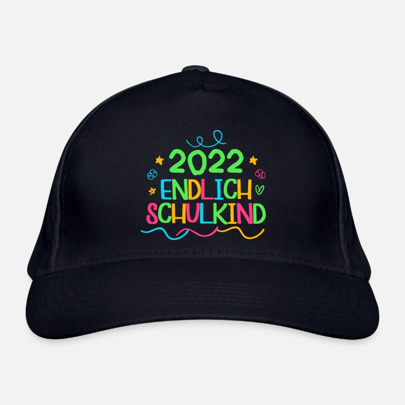 2022 endlich schulkind, Einschulung Erstklässler Bio-Baseballkappe