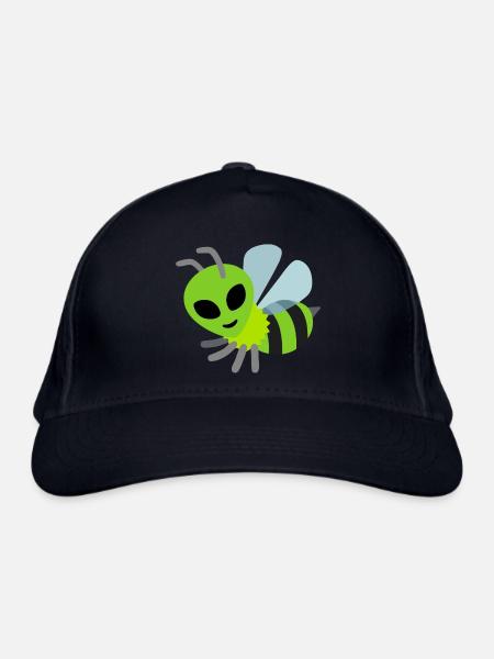 Außerirdische Biene - Außerirdische Biene - Bio-Baseballkappe - Navy