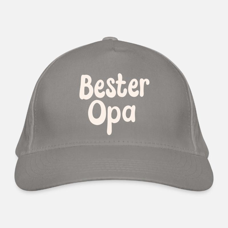Bester Opa Bio-Baseballkappe