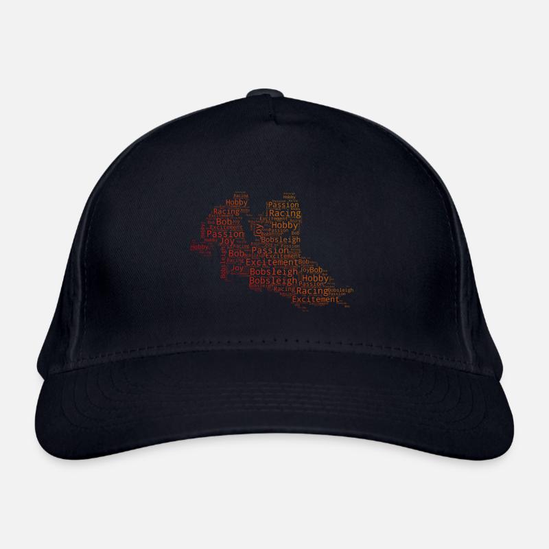 Bobsleigh Hommes Bobsleigh à deux hommes Course de bobsleigh Casquette classique bio