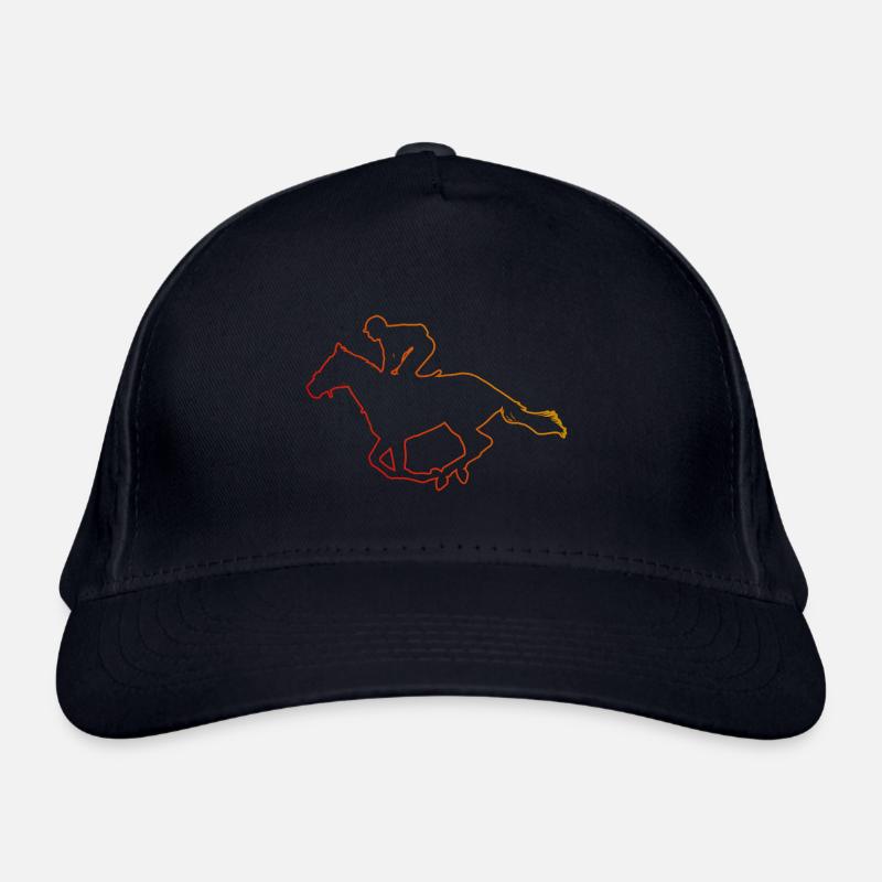 Reiter Equestrian Springreiten Herren Bio-Baseballkappe