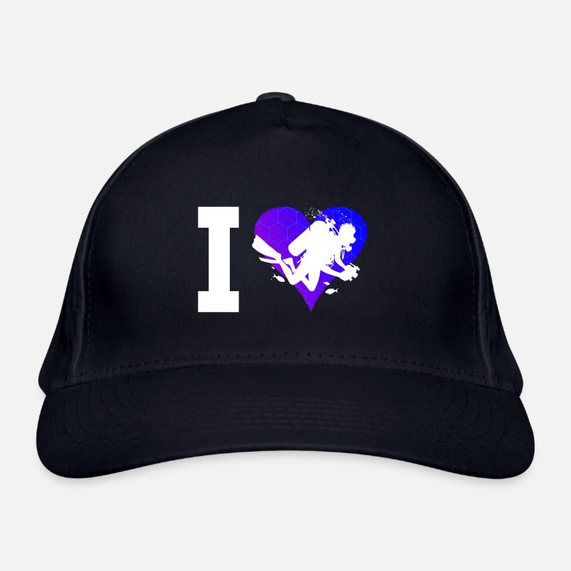 Plongée sous-marine Plongeur Hommes - Casquette classique bio - marine