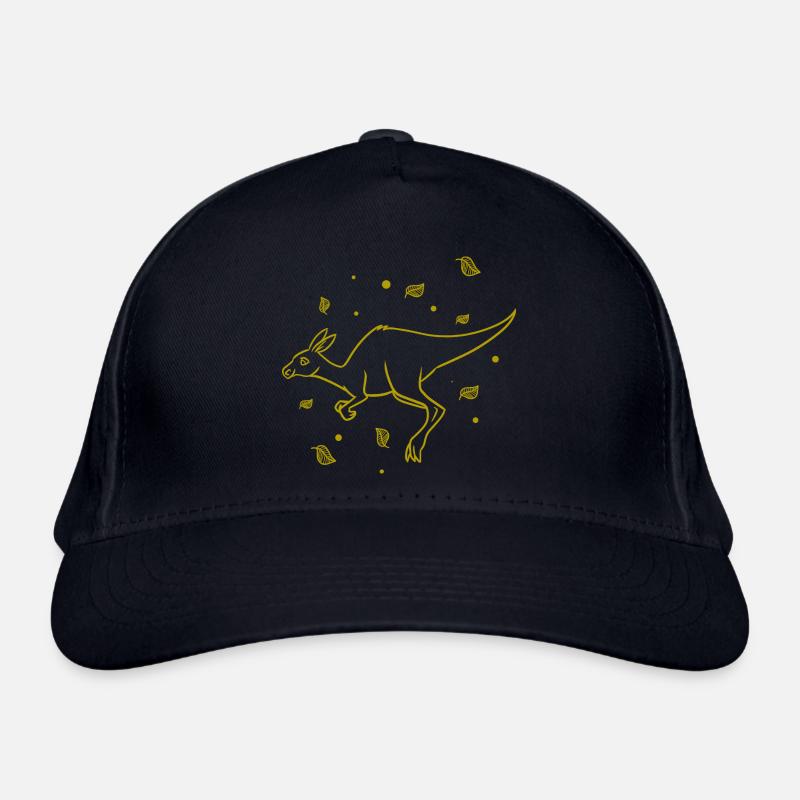 Känguru - Kangaroo - Australia - Outback Bio-Baseballkappe