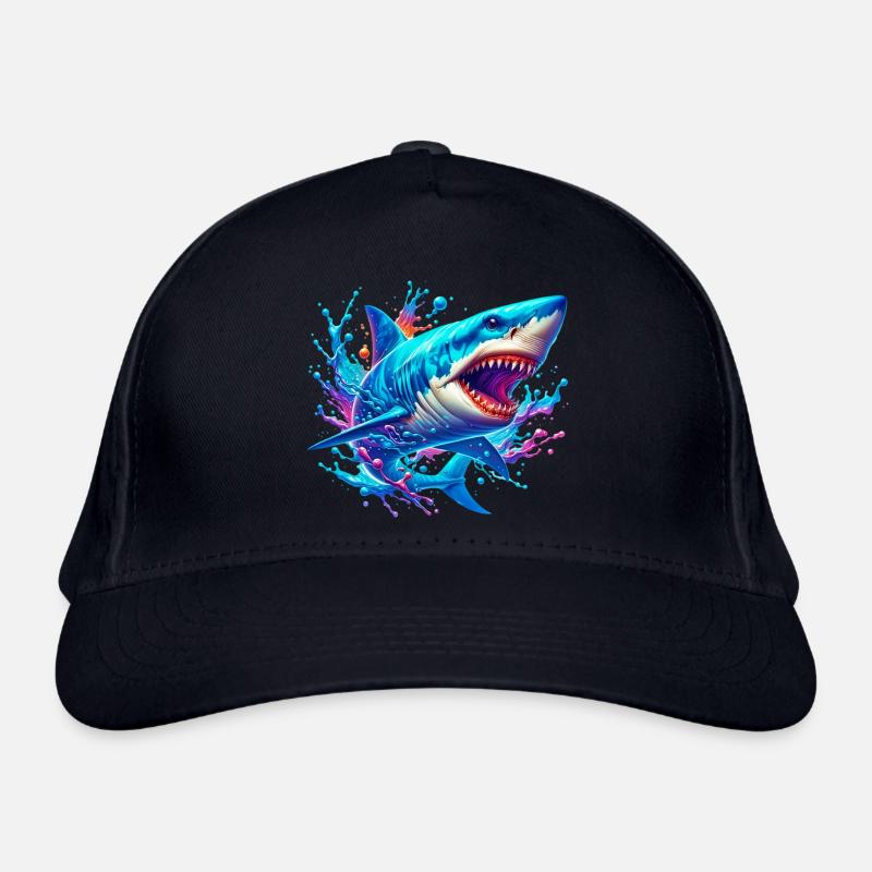 Shark Organic Baseball Cap