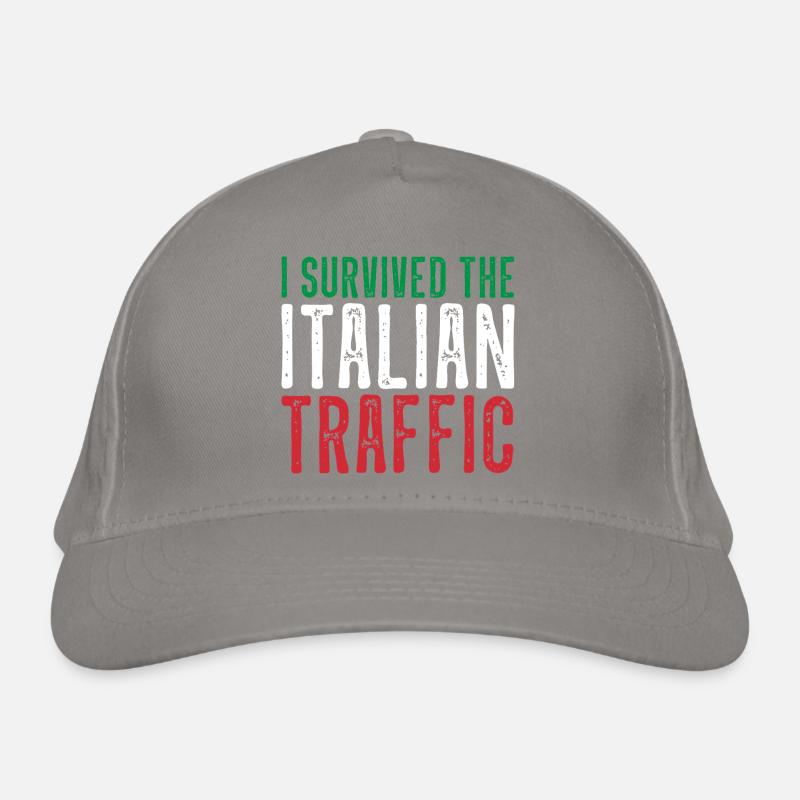 Italie Circulation Conduite Drôle Casquette classique bio