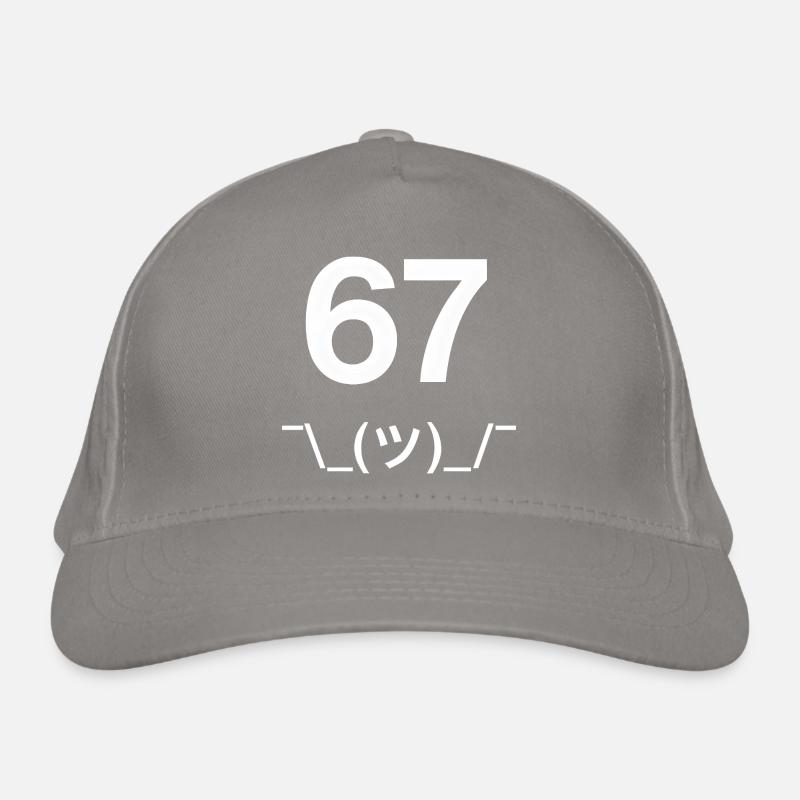 Six Seven 67 Meme Humor Geschenkidee Lustig Bio-Baseballkappe
