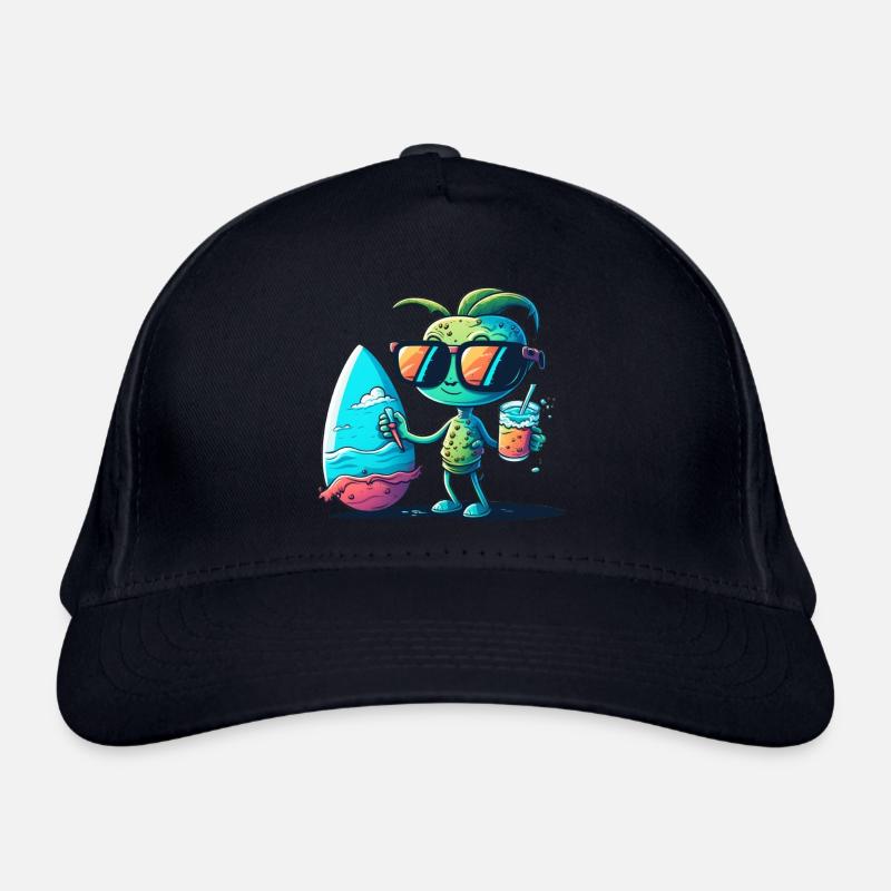 Alien sculptor - Organic Baseball Cap - navy