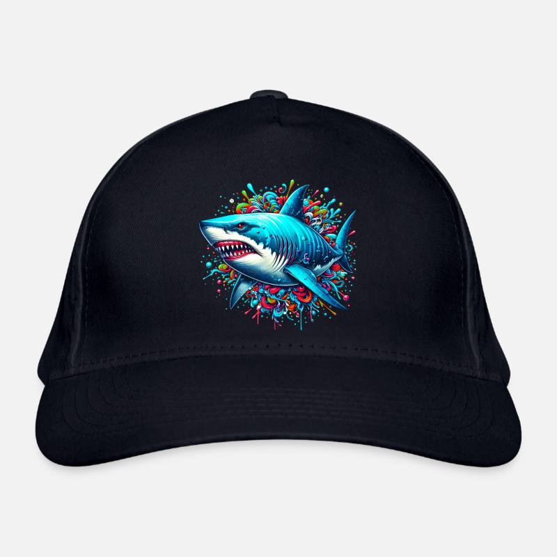 Shark Organic Baseball Cap