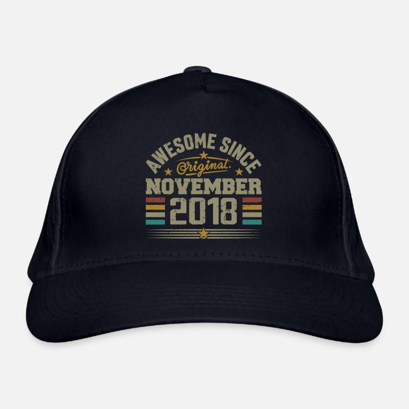 November 2018 Geburtstagsgeschenk | November 2018 Bio-Baseballkappe